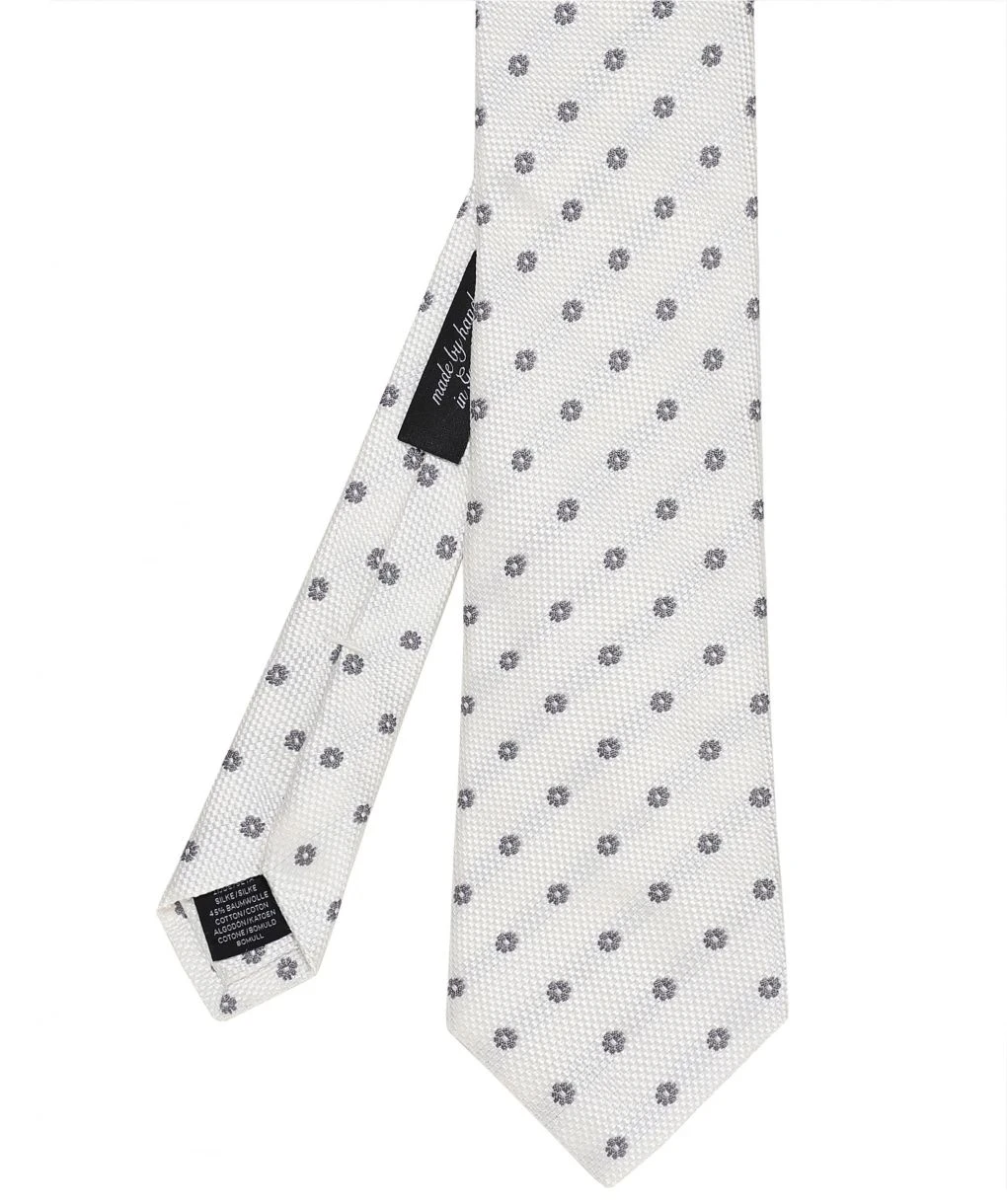 Silk Flower Tie 3 Silk Flower Tie