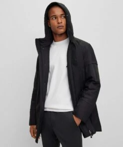 Boss Water-Repellent J_Terra Coat -Menswear Specialty Store 0mjUxiur5U0LFHL8bMKAamU41mqTgO5ZJVdMc1OV