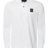 BELSTAFF Cotton Pique Long Sleeve Polo