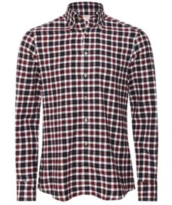 Slimline Flannel Gingham Shirt