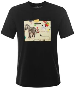 PAUL SMITH Zebra Card T-Shirt