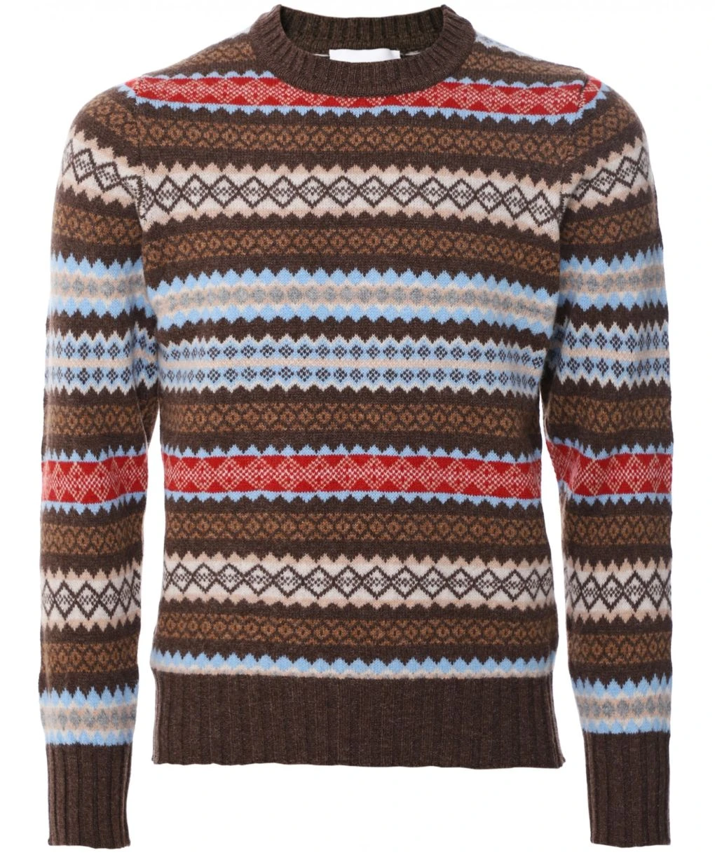 Lambswool Fair Isle Lucas Jumper 3 Lambswool Fair Isle Lucas Jumper