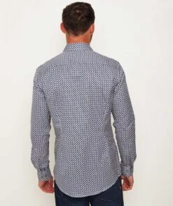 Slimline Geometric Shirt 7 Slimline Geometric Shirt -Menswear Specialty Store 4NvMurOUVhA8Mh3ThhtPXNrZZo34SQUVBj0UpaJa