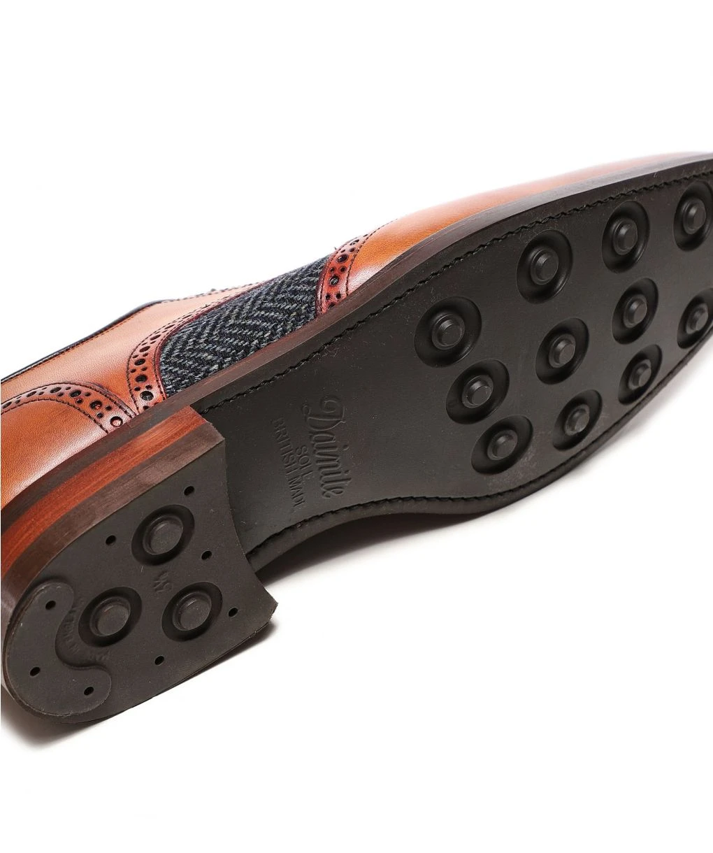 Leather Tweed Jackson Derby Shoes 8 Leather Tweed Jackson Derby Shoes - Image 6