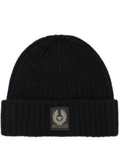 BELSTAFF Lambswool Watch Beanie Hat