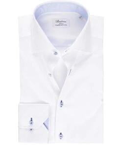 Slimline Stripe Trim Shirt