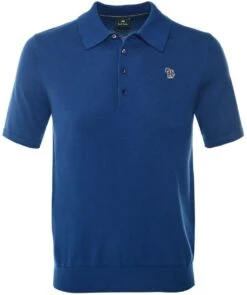 PAUL SMITH Knitted Zebra Polo Shirt