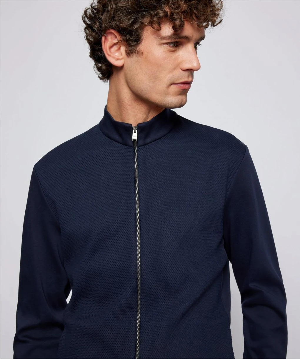 Boss Zip-Through Skiles 43 Sweatshirt 7 Boss Zip-Through Skiles 43 Sweatshirt - Image 5