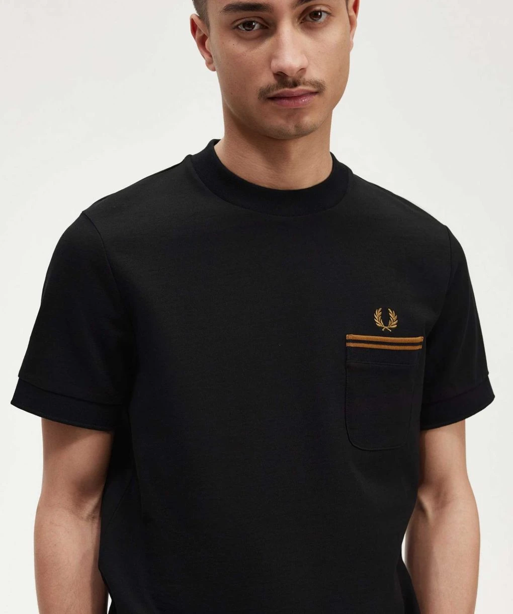 Fred Perry Twin Tipped Pocket T-Shirt 4 Fred Perry Twin Tipped Pocket T-Shirt - Image 2