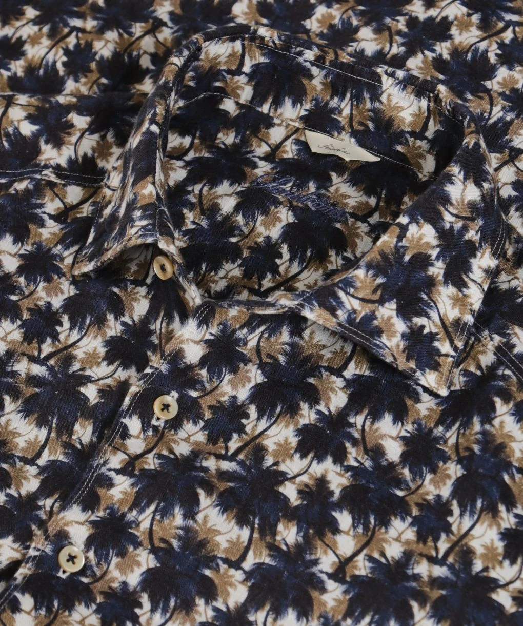 Slimline Linen Palm Shirt 4 Slimline Linen Palm Shirt - Image 2