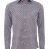 Slimline Oxford Floral Shirt