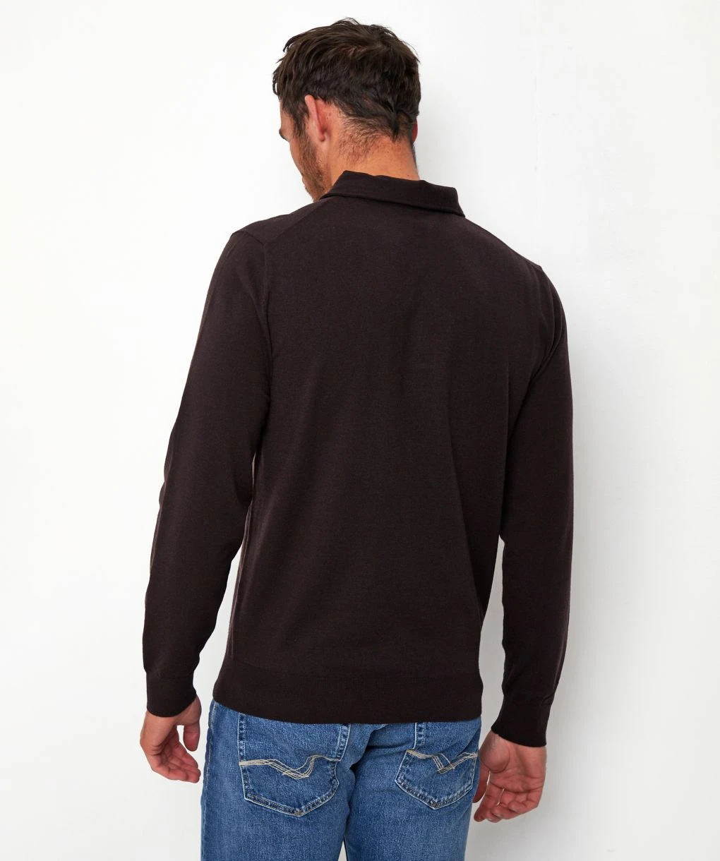 Long Sleeve Polo Shirt 5 Long Sleeve Polo Shirt - Image 3