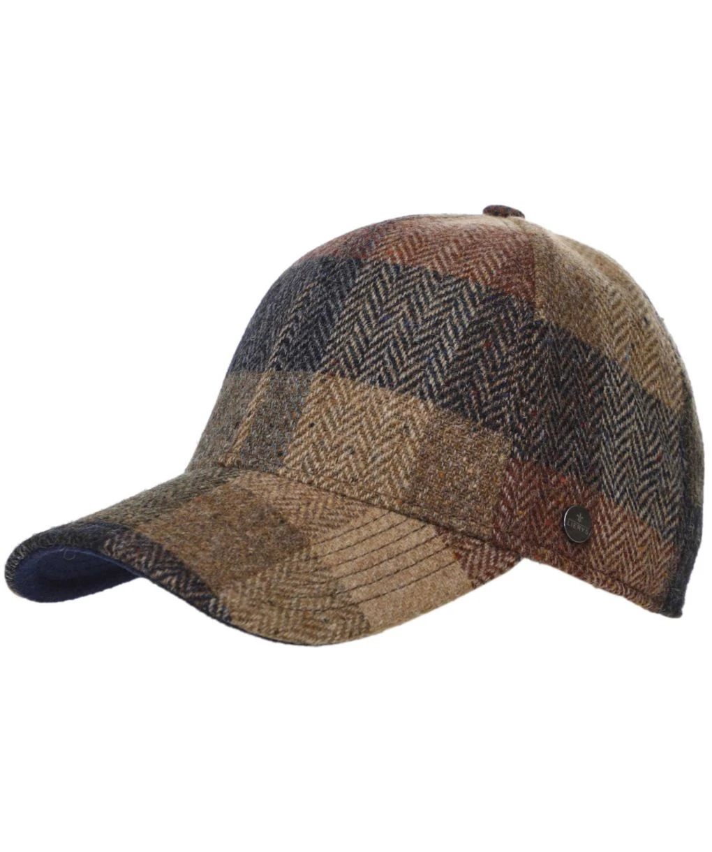 Stetson Wool Herringbone Baseball Cap 3 Stetson Wool Herringbone Baseball Cap