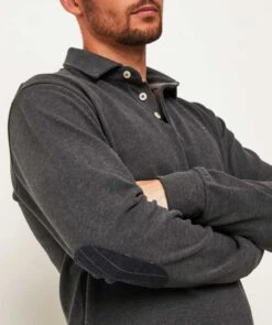 Hackett Elbow Patch Rugby Polo -Menswear Specialty Store 9jC8cyMk5bVVWoL2fXOkJeW64nRUks26NOD2cSib