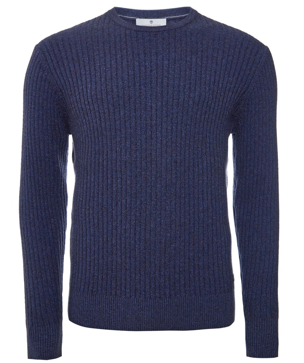 Merino Yak Rib Knit Jumper 3 Merino Yak Rib Knit Jumper