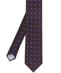 Silk Blend Floral Tie