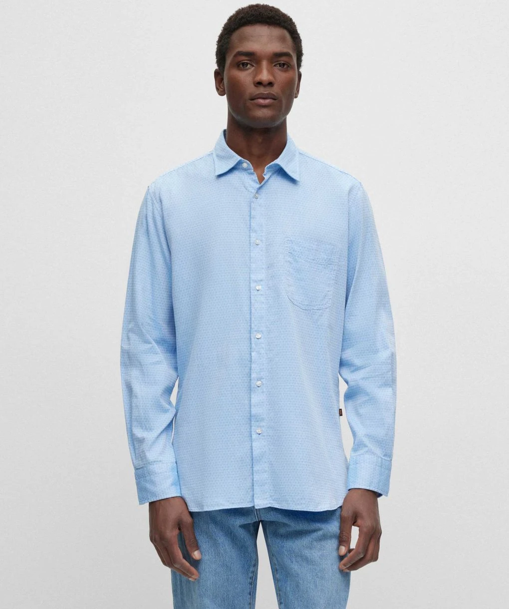 Boss Dobby Remiton Shirt 7 Boss Dobby Remiton Shirt - Image 5