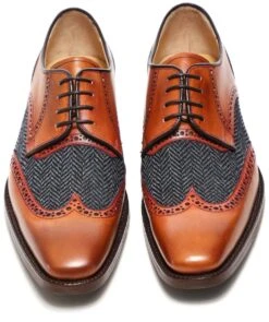 Leather Tweed Jackson Derby Shoes 10 Leather Tweed Jackson Derby Shoes -Menswear Specialty Store AUajN4t8W1xxCd1NGMMqGnxGuXHApknE61Nnj3SG