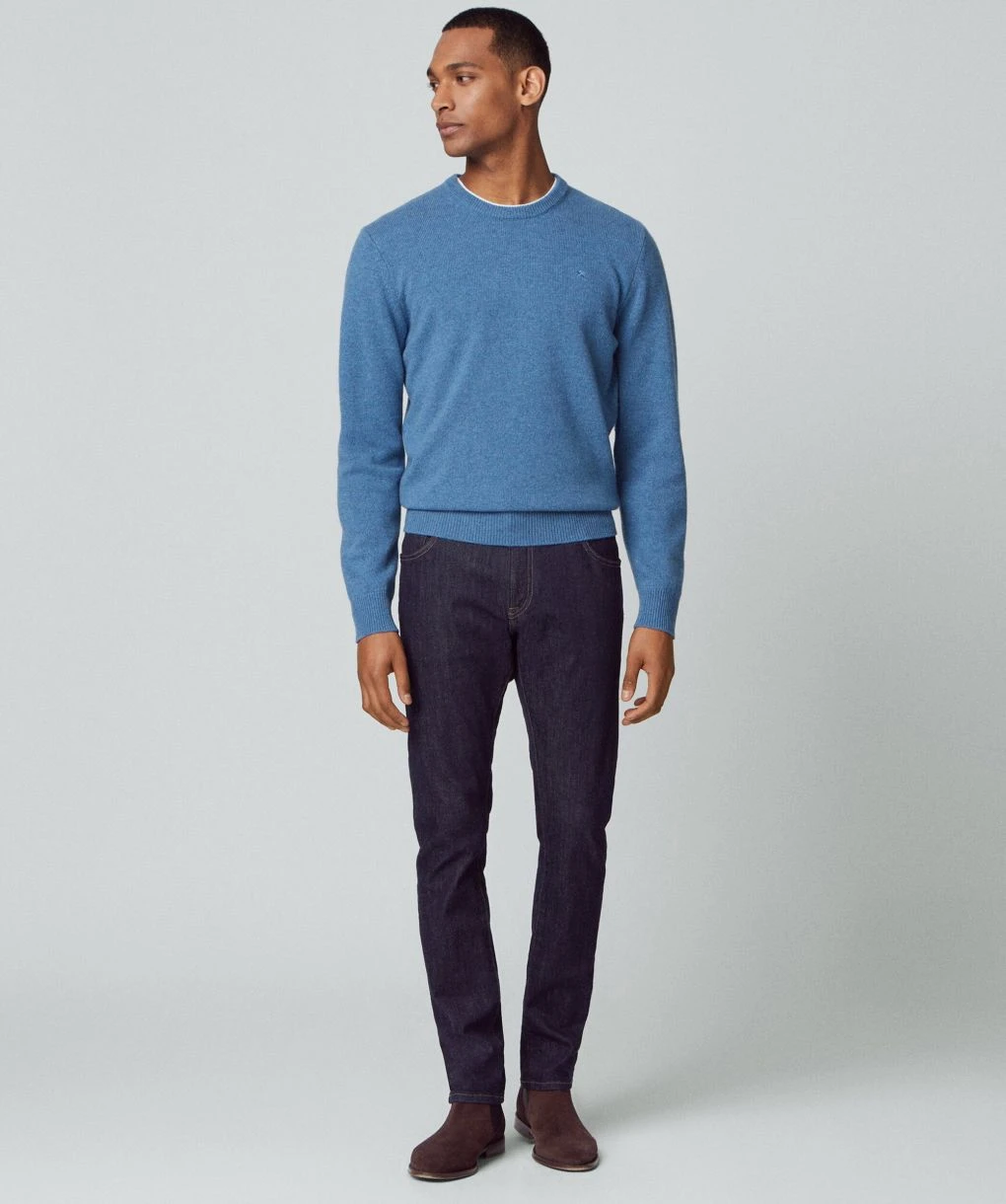 Hackett Lambswool Crew Neck Jumper 6 Hackett Lambswool Crew Neck Jumper - Image 4