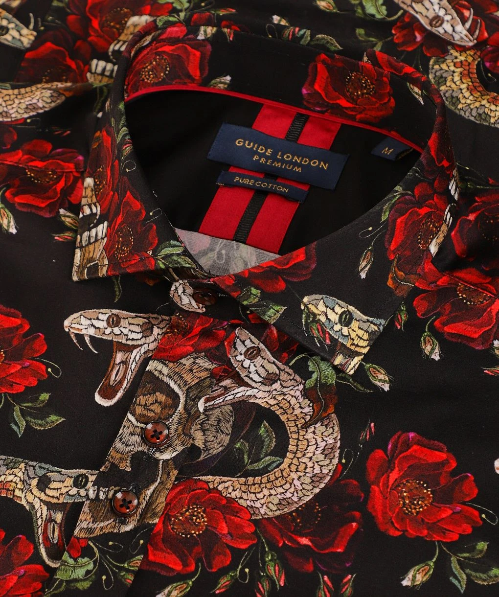 Slim Fit Skull Shirt 4 Slim Fit Skull Shirt - Image 2