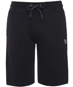 PAUL SMITH Organic Cotton Zebra Sweat Shorts