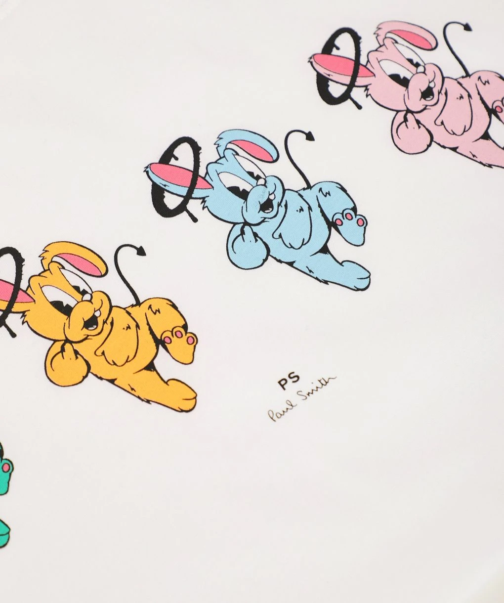 PAUL SMITH Organic Cotton Bunny T-Shirt 4 PAUL SMITH Organic Cotton Bunny T-Shirt - Image 2