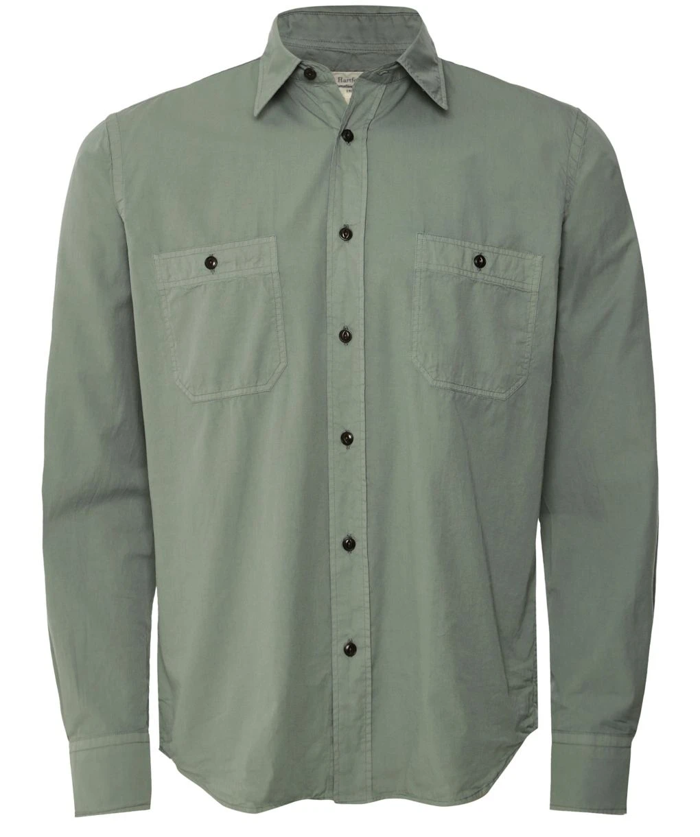 Hartford Twill Pocket Shirt 3 Hartford Twill Pocket Shirt