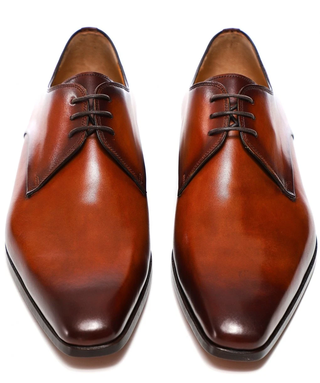 Magnanni Leather Derby Paros Shoes 5 Magnanni Leather Derby Paros Shoes - Image 3