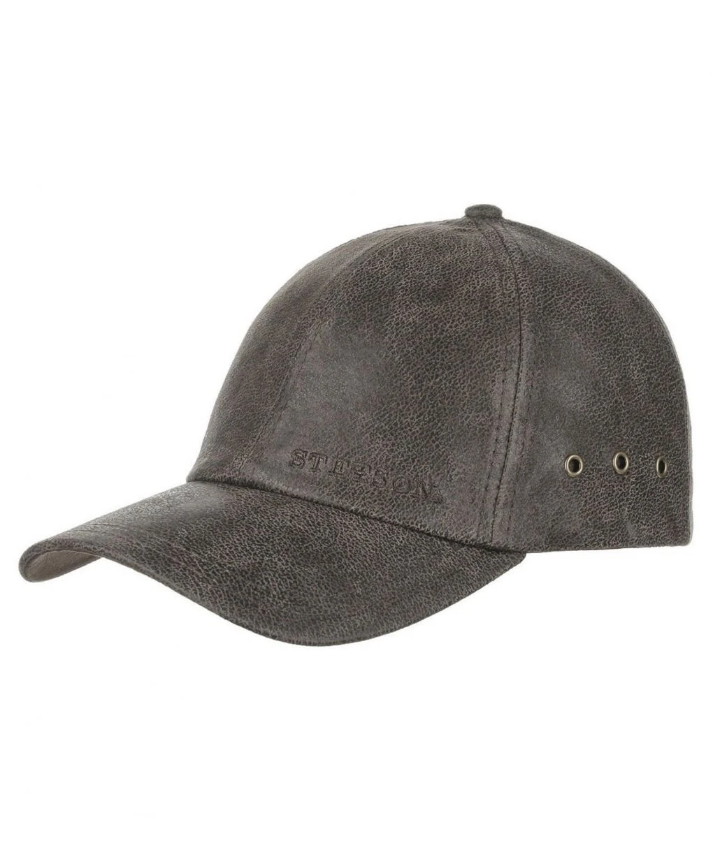 Stetson Leather Baseball Cap 3 Stetson Leather Baseball Cap