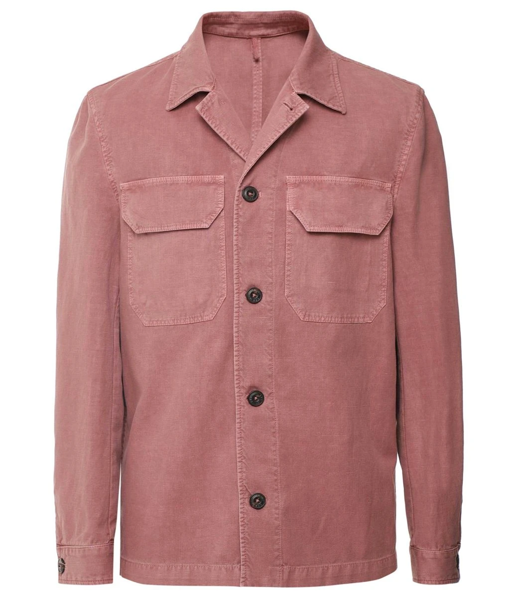 Cotton Linen Overshirt 3 Cotton Linen Overshirt