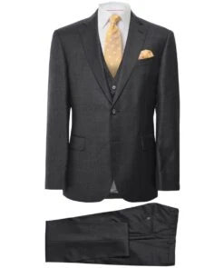Virgin Wool Three Piece Daniel Suit