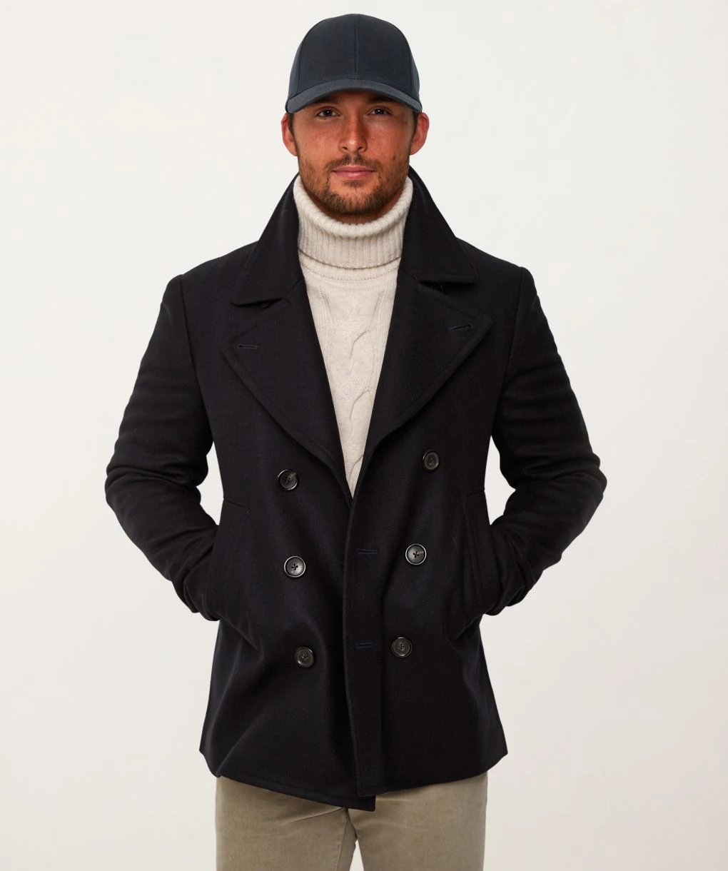 PAUL SMITH Wool Cashmere Pea Coat 4 PAUL SMITH Wool Cashmere Pea Coat - Image 2