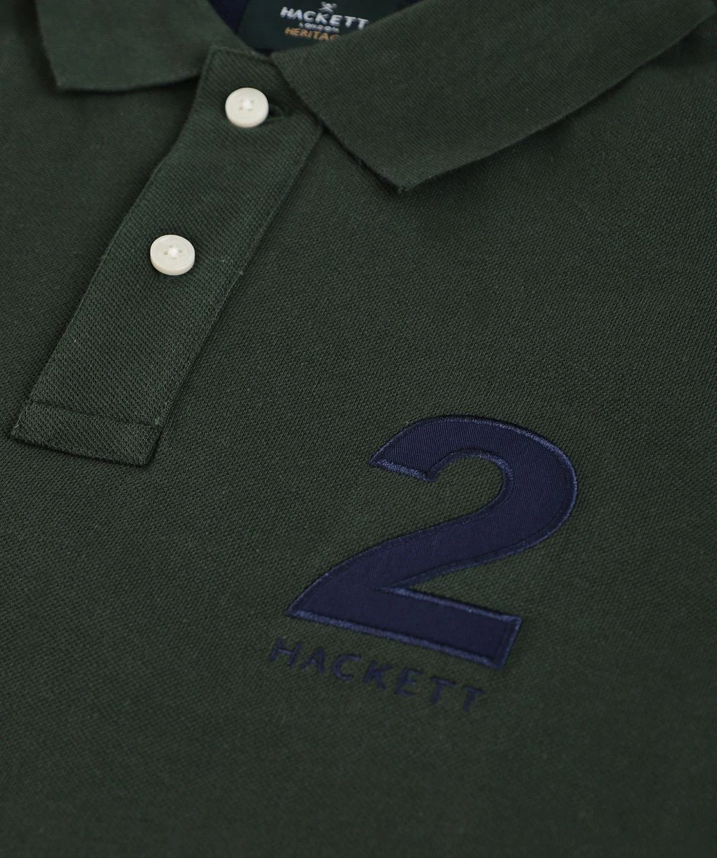 Hackett Heritage Number Polo Shirt 4 Hackett Heritage Number Polo Shirt - Image 2