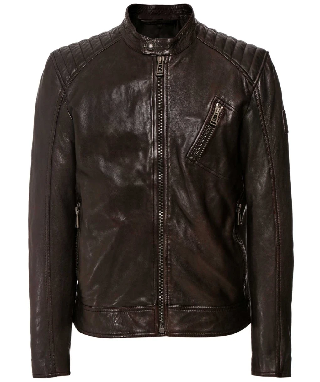BELSTAFF Leather V Racer Jacket 3 BELSTAFF Leather V Racer Jacket