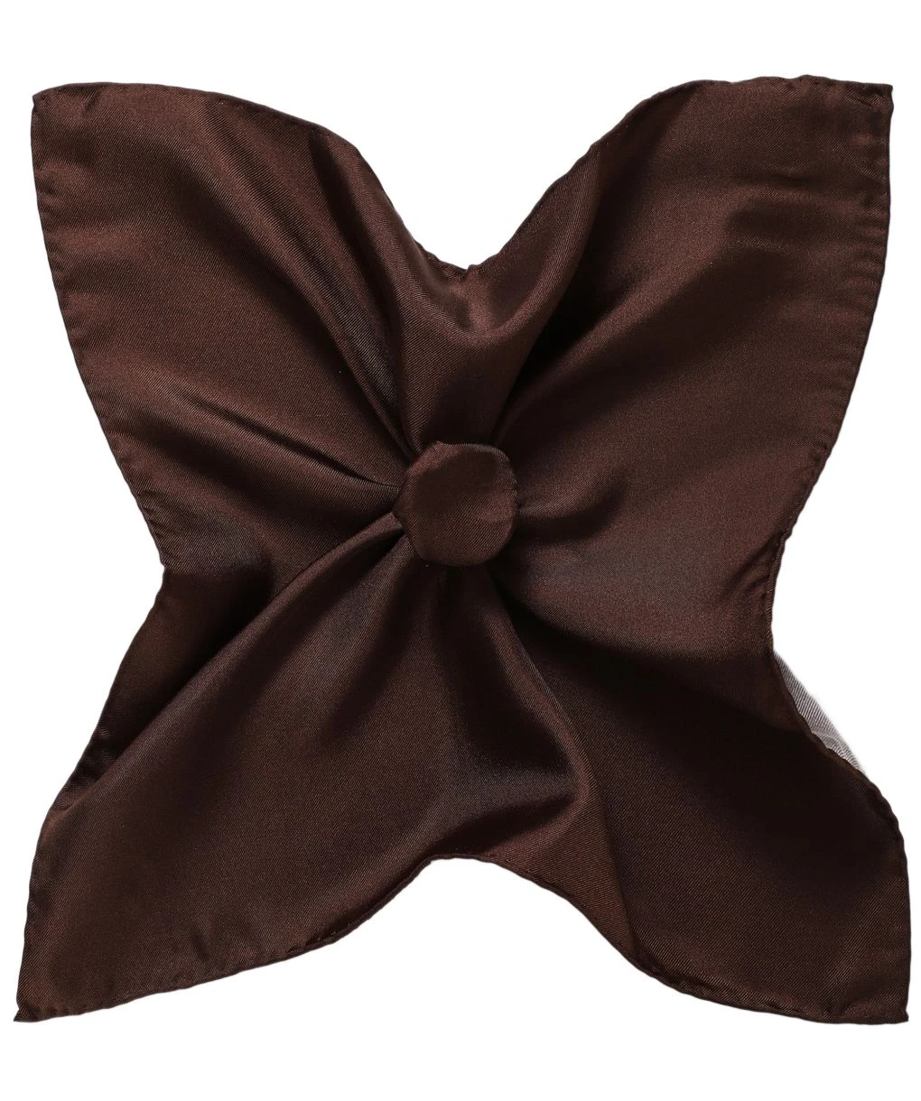 Plain Silk Pocket Square 3 Plain Silk Pocket Square