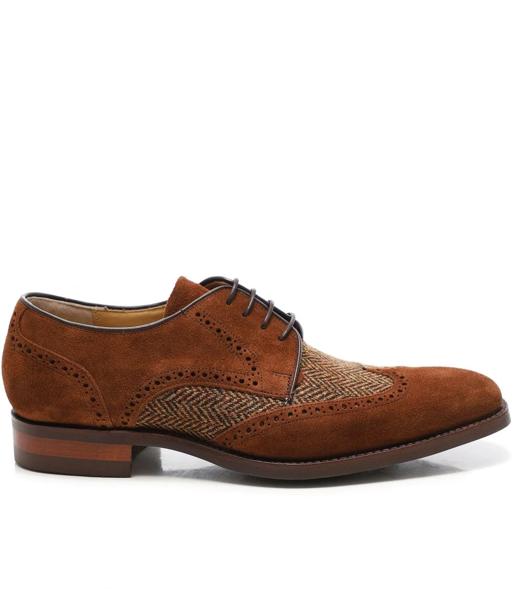 Suede Tweed Jackson Derby Shoes 4 Suede Tweed Jackson Derby Shoes - Image 2