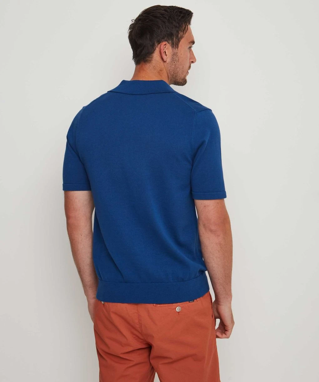 PAUL SMITH Knitted Zebra Polo Shirt 5 PAUL SMITH Knitted Zebra Polo Shirt - Image 3