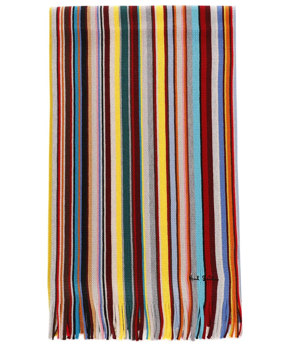 PAUL SMITH Wool Signature Stripe Scarf 3 PAUL SMITH Wool Signature Stripe Scarf