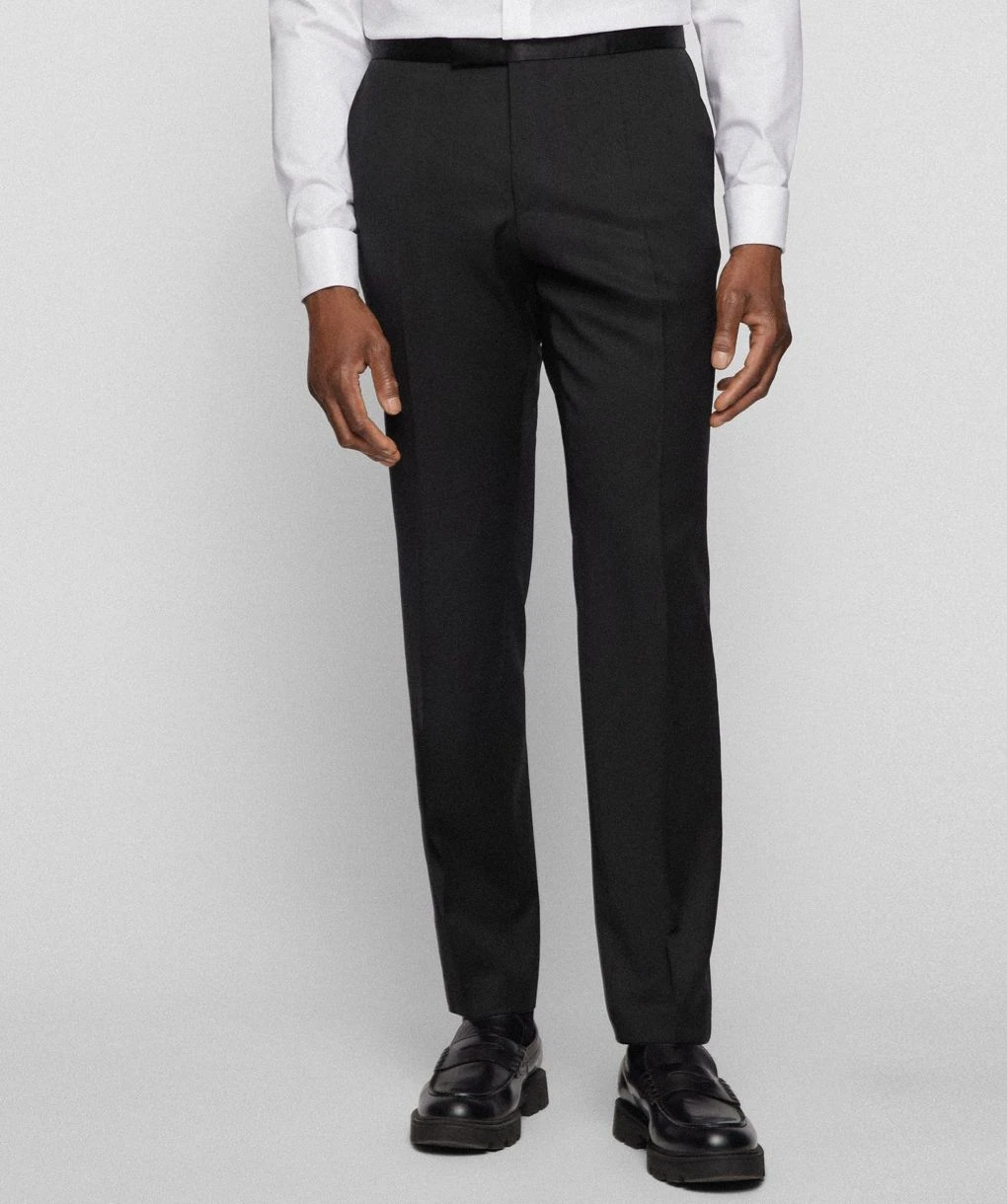 Boss Slim Fit H-Genius Tuxedo Trousers 4 Boss Slim Fit H-Genius Tuxedo Trousers - Image 2