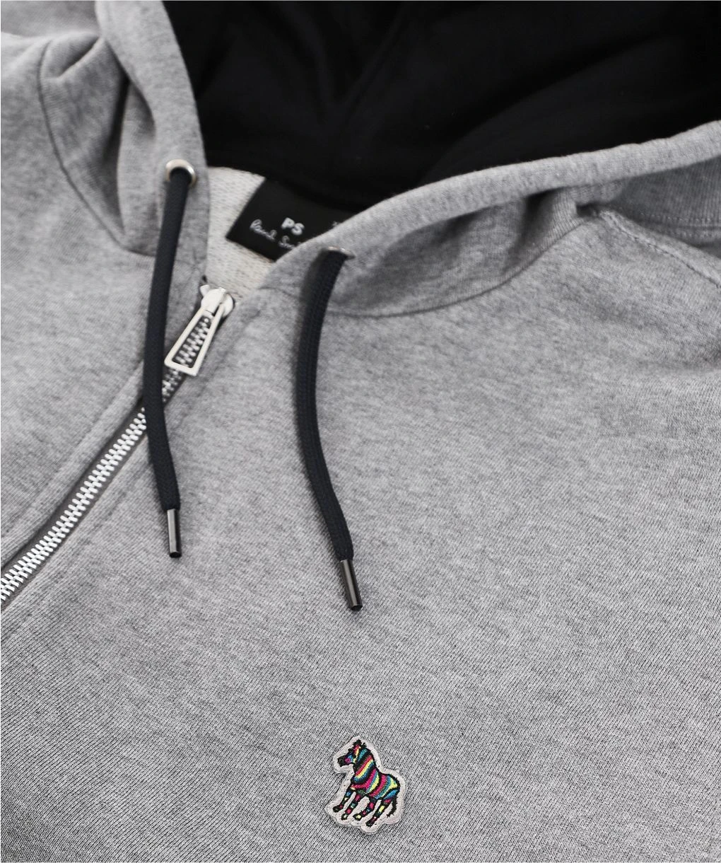 PAUL SMITH Zip-Through Zebra Hoodie 4 PAUL SMITH Zip-Through Zebra Hoodie - Image 2