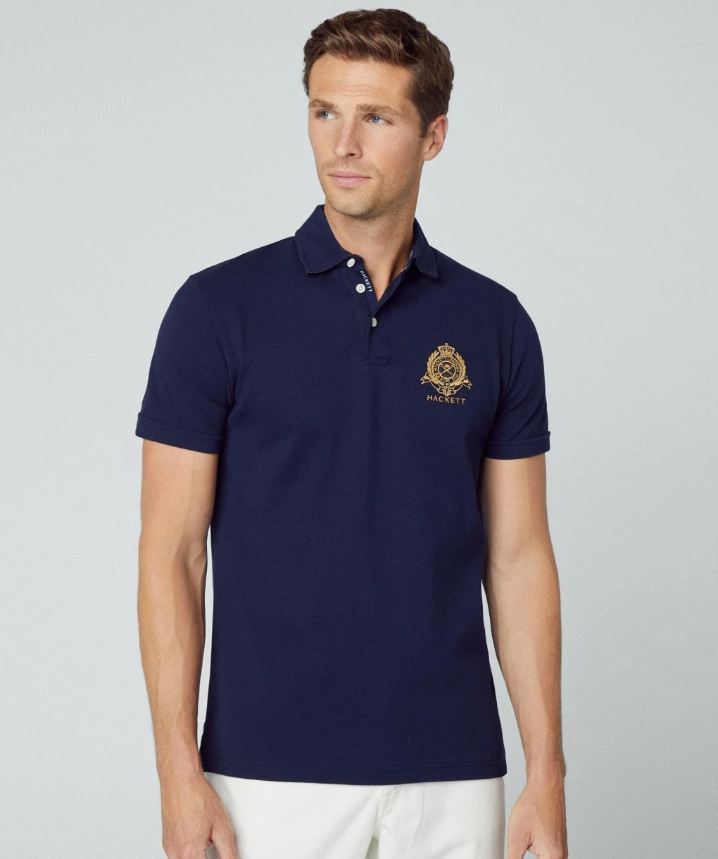 Hackett Heritage Logo Polo Shirt 4 Hackett Heritage Logo Polo Shirt - Image 2