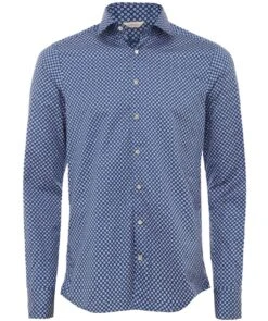 Slimline Geometric Floral Shirt