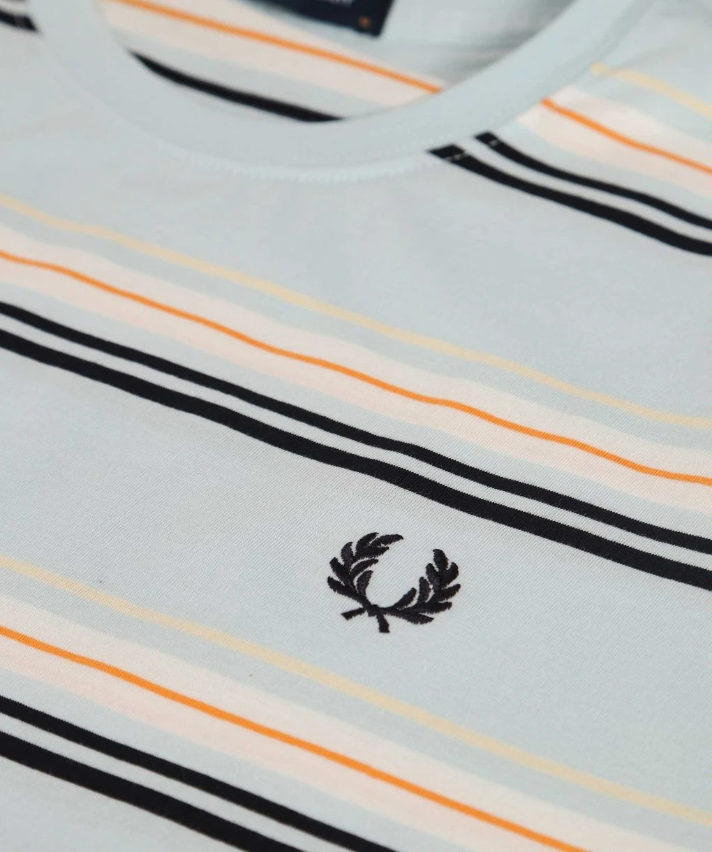 Fred Perry Striped T-Shirt 4 Fred Perry Striped T-Shirt - Image 2