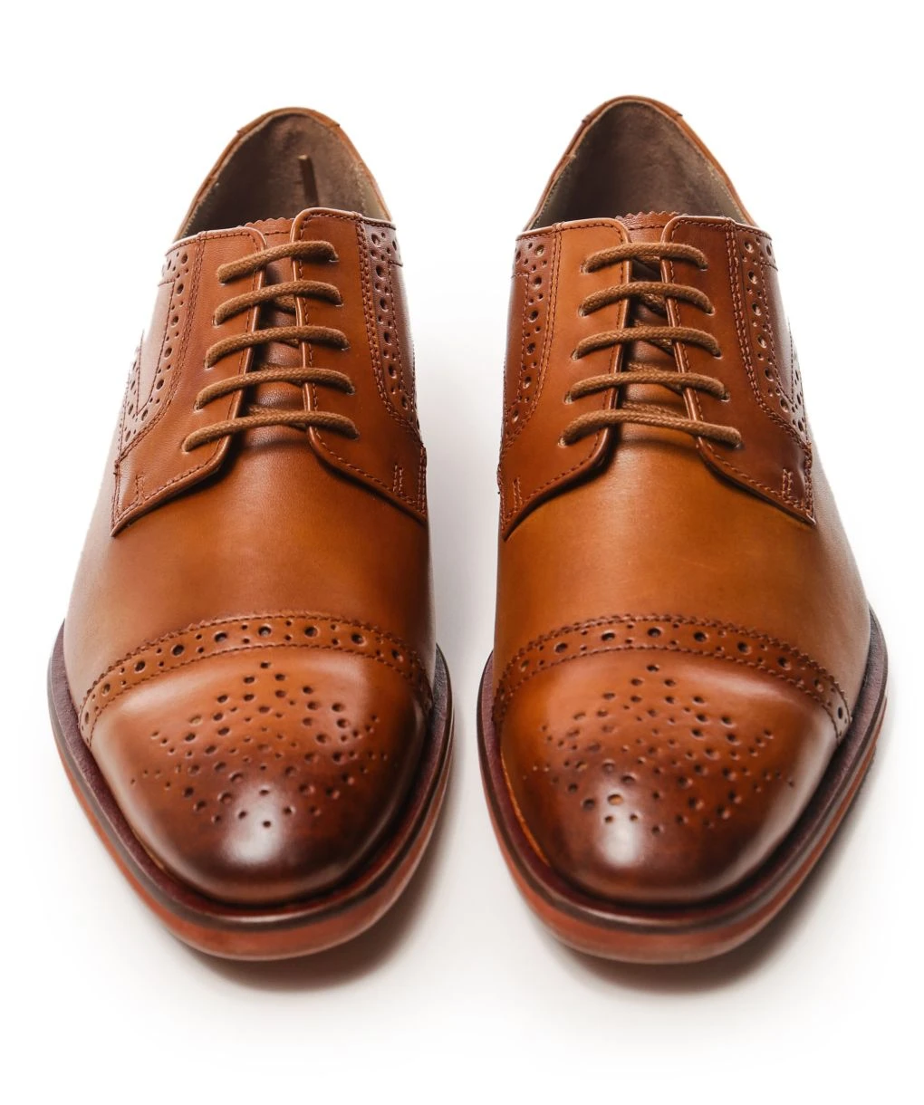 Leather Bridgford Shoes 5 Leather Bridgford Shoes - Image 3