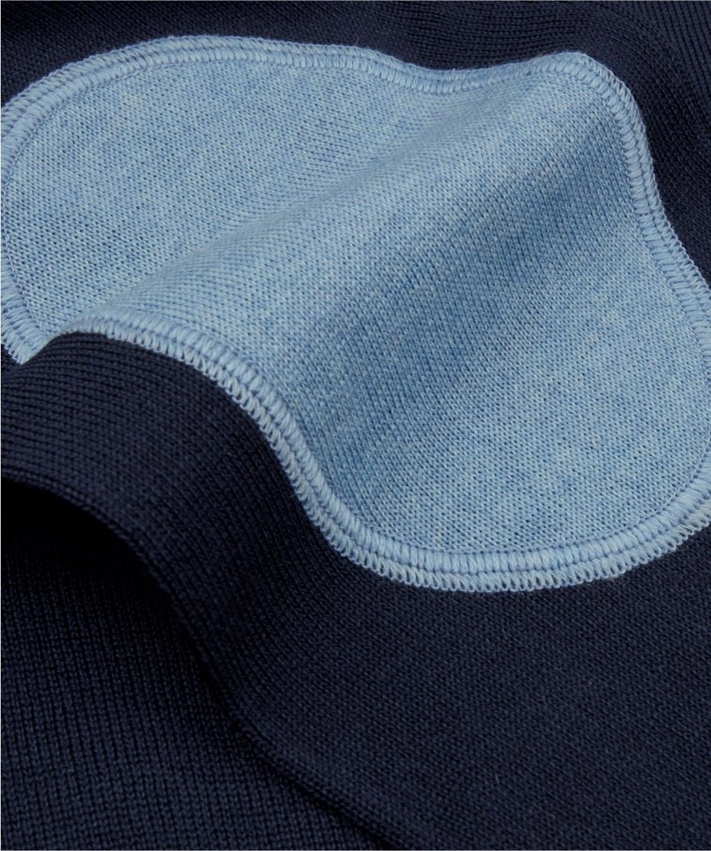 Merino Wool Elbow Patch Jumper 5 Merino Wool Elbow Patch Jumper - Image 3