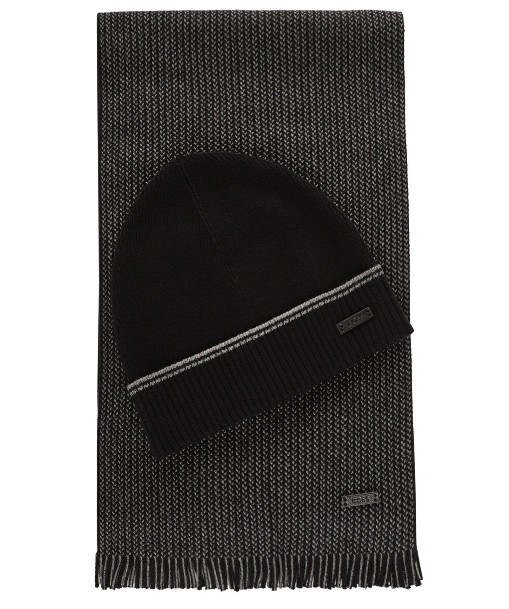 Boss Mind Scarf And Beanie Set 3 Boss Mind Scarf And Beanie Set