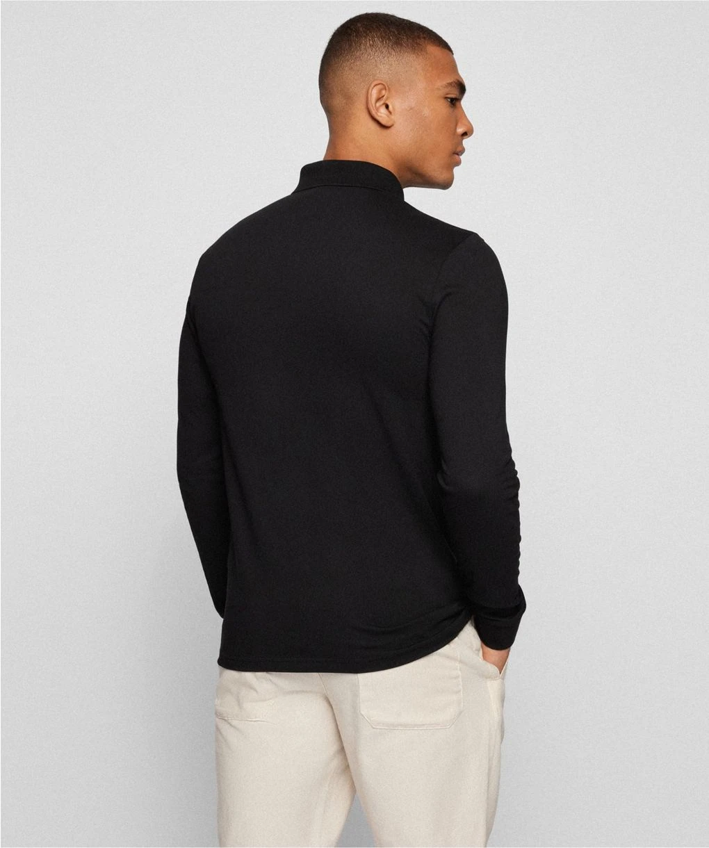 Boss Slim Fit Long Sleeve Passerby Polo Shirt 5 Boss Slim Fit Long Sleeve Passerby Polo Shirt - Image 3