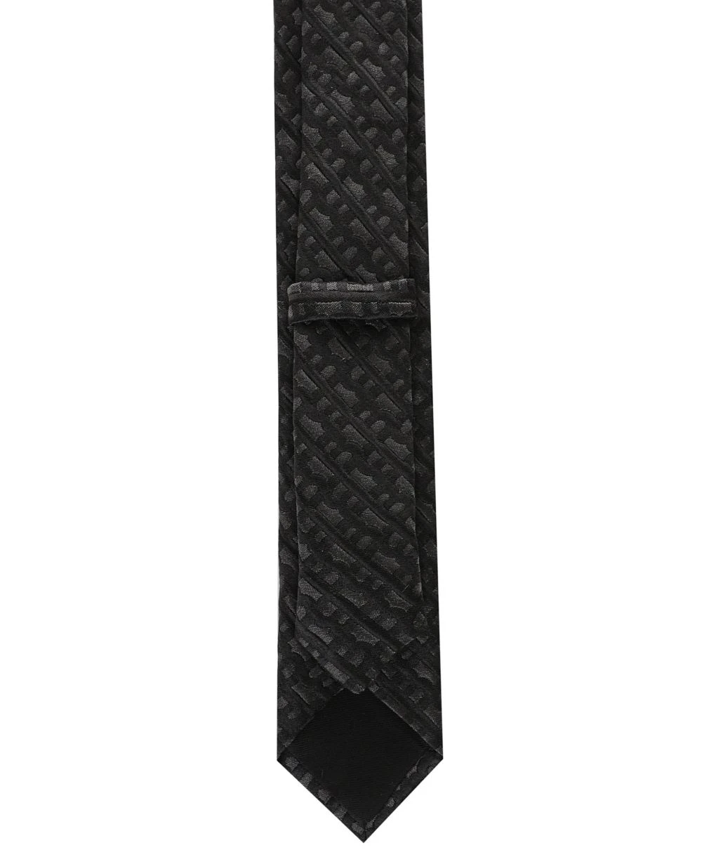 Boss Silk Monogram Tie 4 Boss Silk Monogram Tie - Image 2