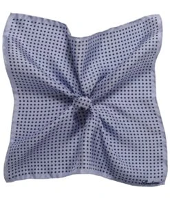 Silk Polka Dot Pocket Square