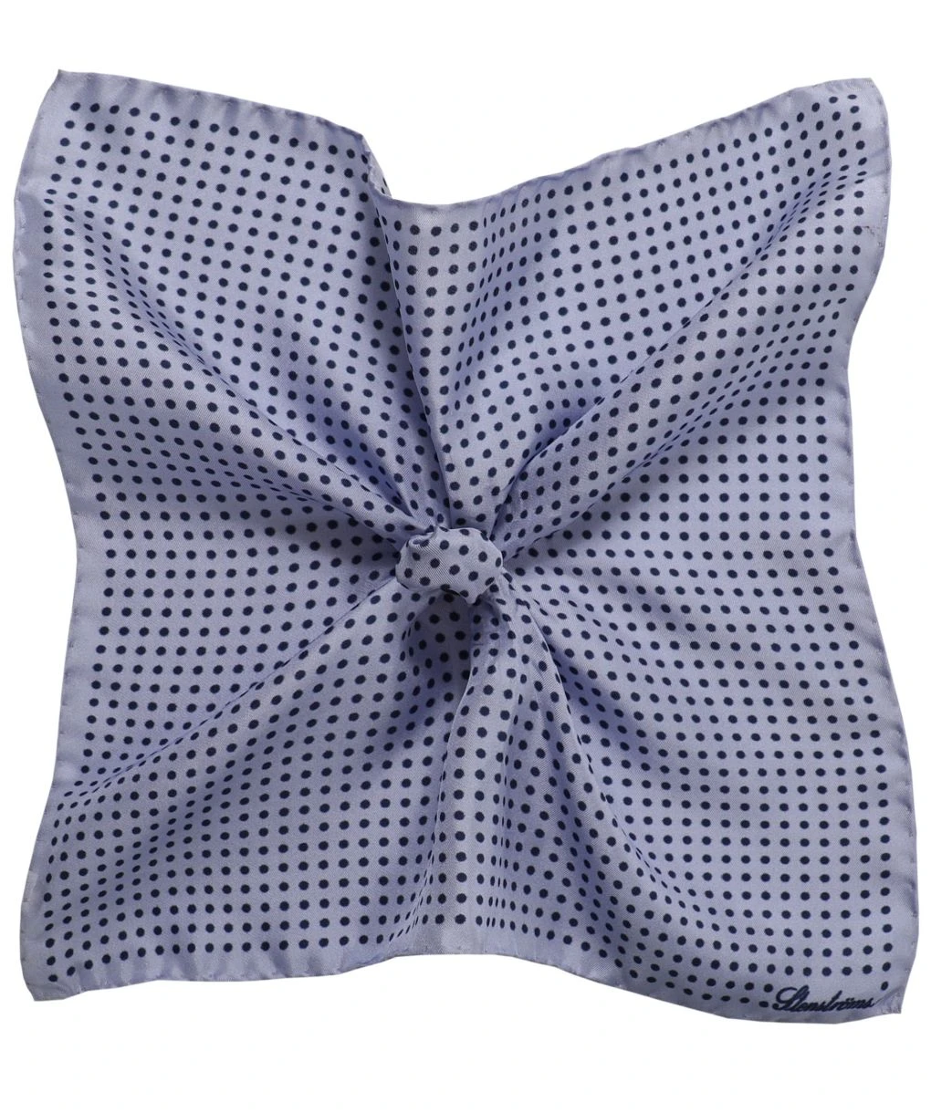 Silk Polka Dot Pocket Square 3 Silk Polka Dot Pocket Square